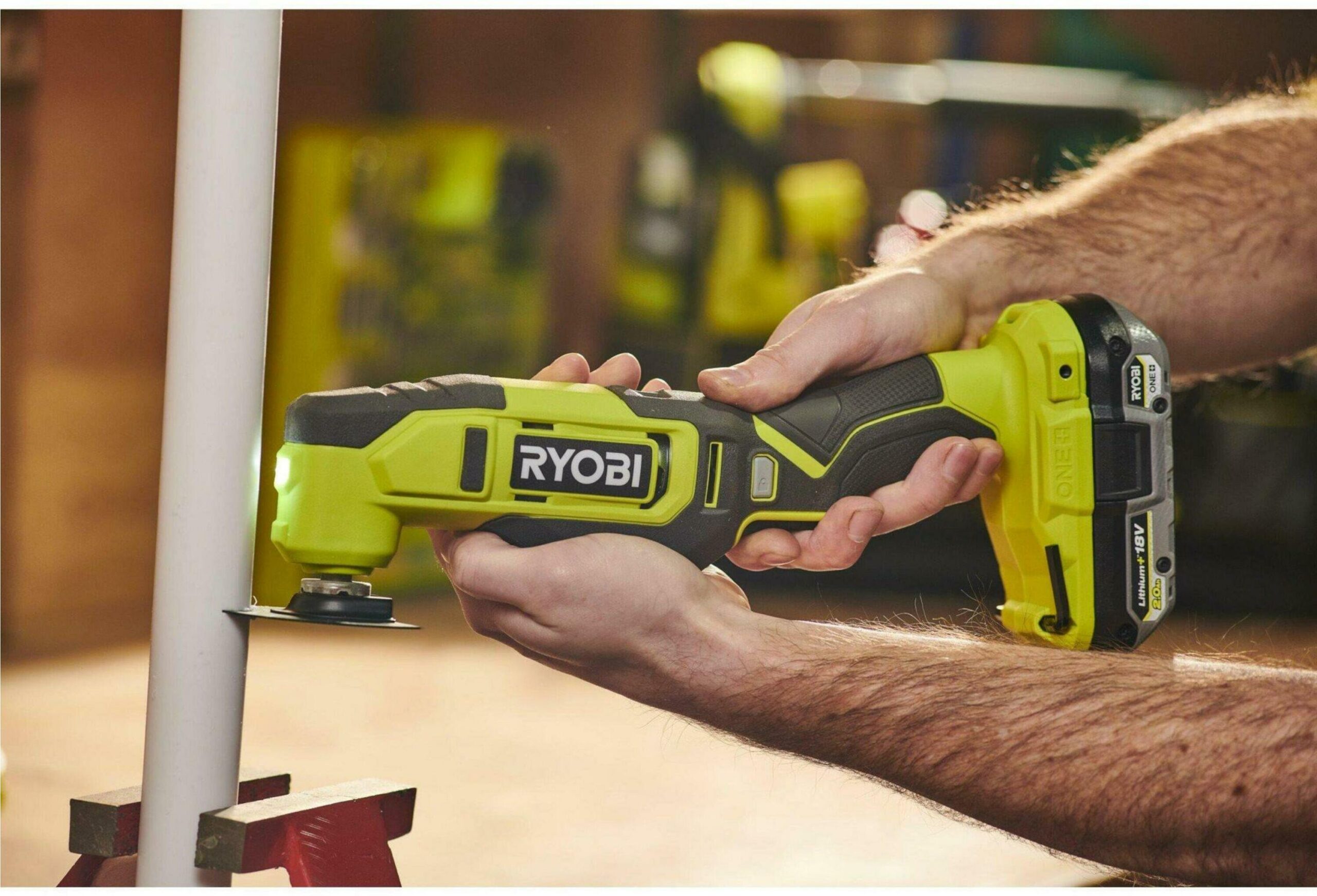 Ryobi | Cordless Multi-Tool ONE+ RMT18-0, 18 V (without battery and charger) - Image 4