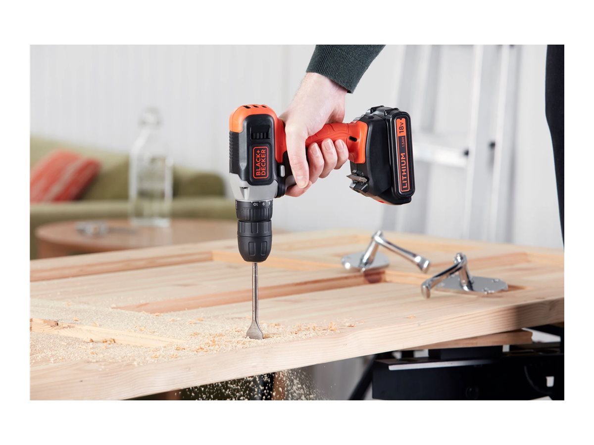 BLACK & DECKER | Cordless Drill Driver | BCD001C2-QW | 18 V | 2x1.5 Ah | Lithium - Image 13