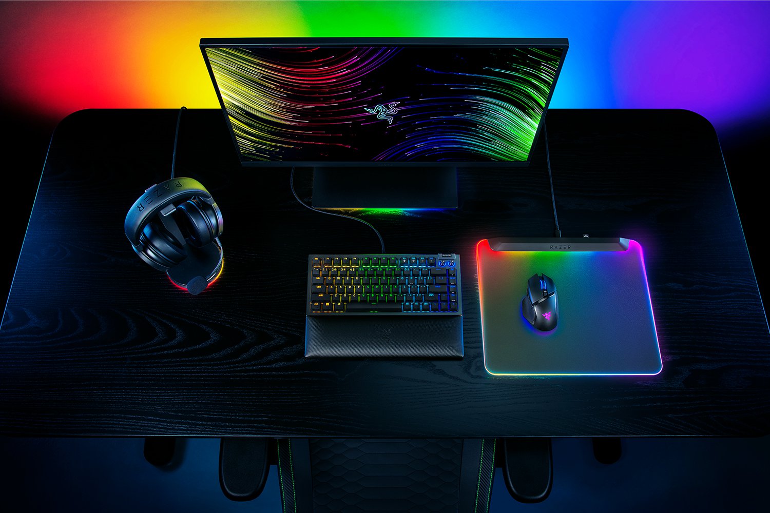 Razer Gaming Mouse Mat | Firefly V2 Pro | Black - Image 4