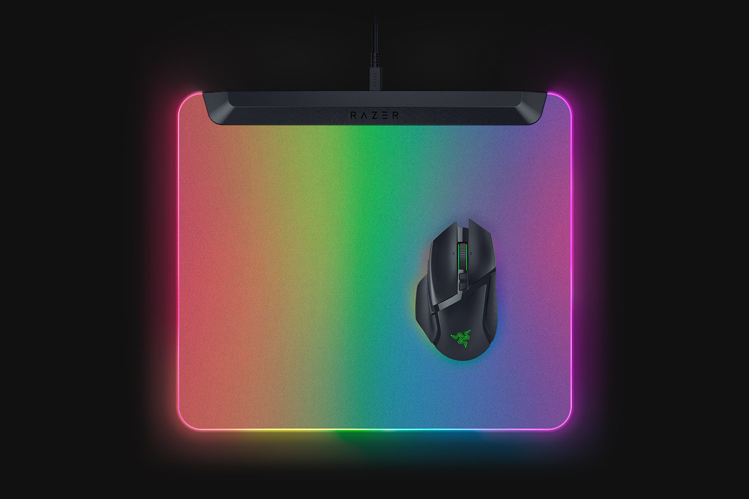 Razer Gaming Mouse Mat | Firefly V2 Pro | Black - Image 6