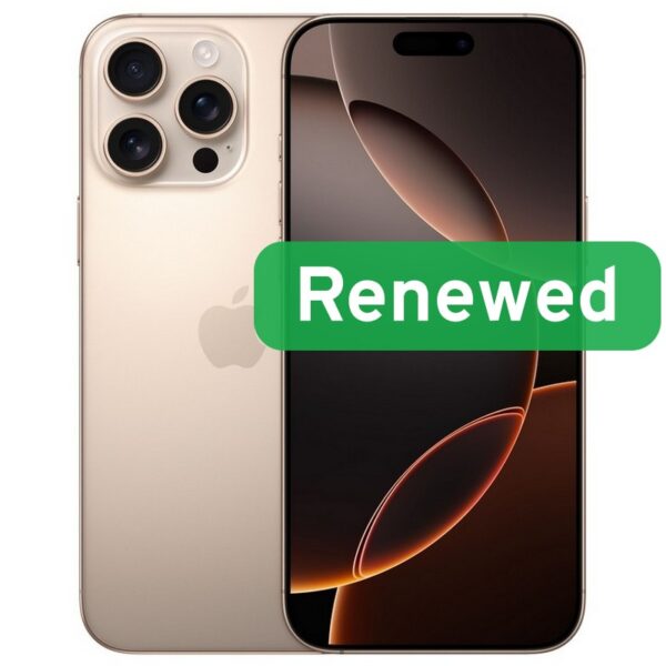 Apple Renew Grade B | Apple iPhone 16 Pro Max | Desert Titanium | 6.7 " | Super Retina XDR | 256 GB | 5G | iOS