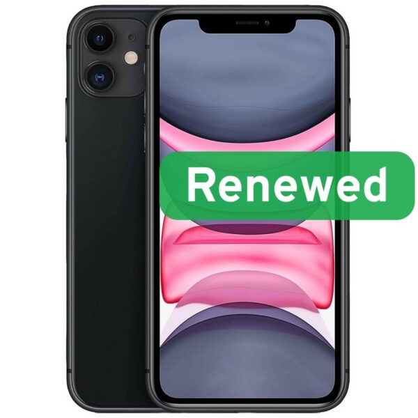 Apple Renew Grade C | Apple iPhone 11 | Black | 6.1 " | Liquid Retina IPS | 128 GB | 4G | iOS