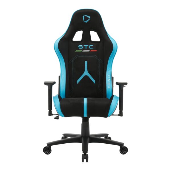Onex Air Suede; PVC; Nylon caster; Metal | Gaming chairs | STC Alcantara L Series | Black/Blue