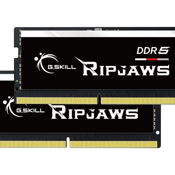 G.Skill Ripjaws laptop memory, SODIMM, DDR5, 32 GB, 4800 MHz, CL34 (F5-4800S3434A16GX2-RS) | G.Skill