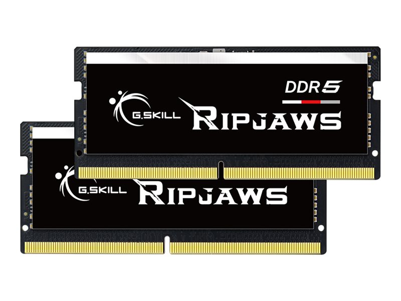 G.Skill Ripjaws laptop memory, SODIMM, DDR5, 32 GB, 4800 MHz, CL34 (F5-4800S3434A16GX2-RS) | G.Skill