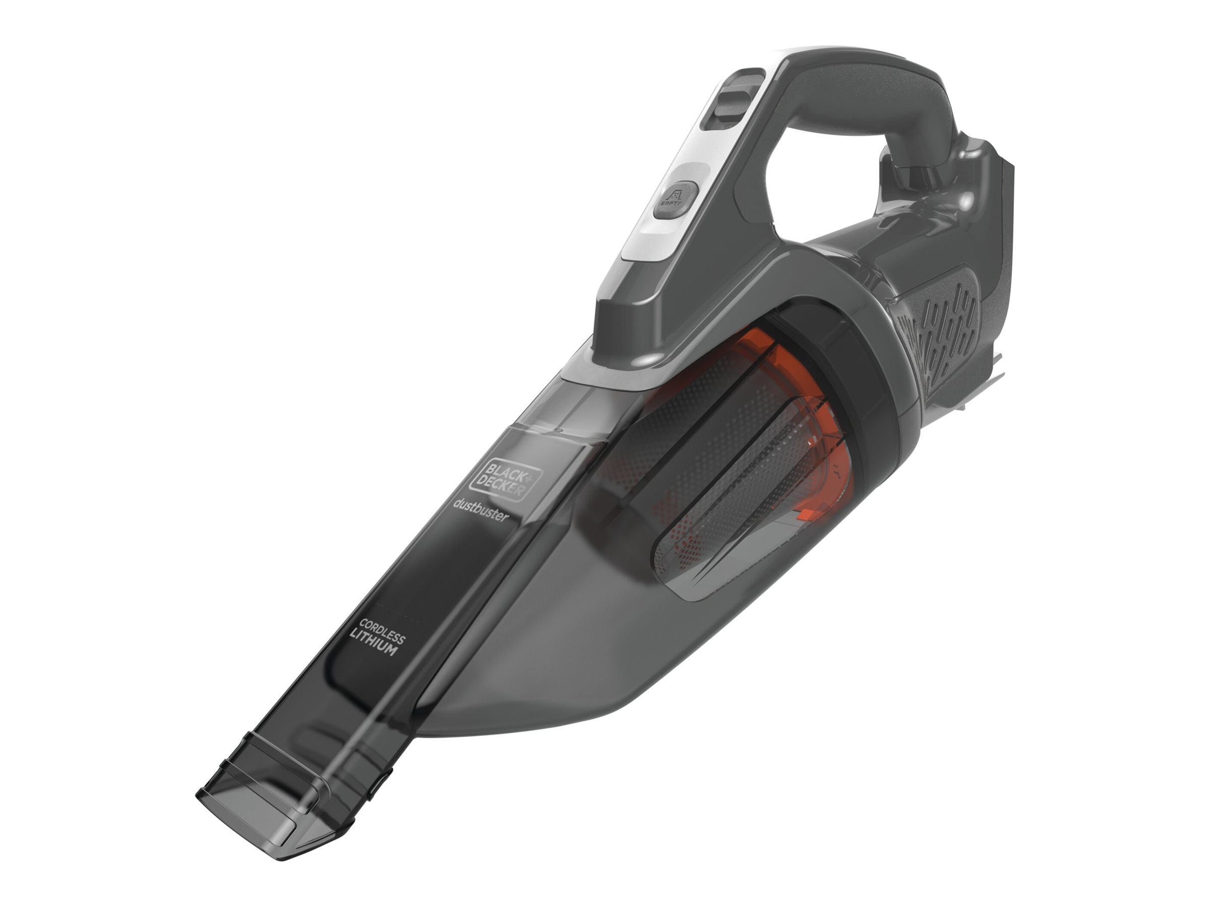 BLACK & DECKER | Vacuum Cleaner | BCHV001B-XJ | Cordless operating | Handstick | 18 V | Operating time (max) 12 min | Grey - Image 2