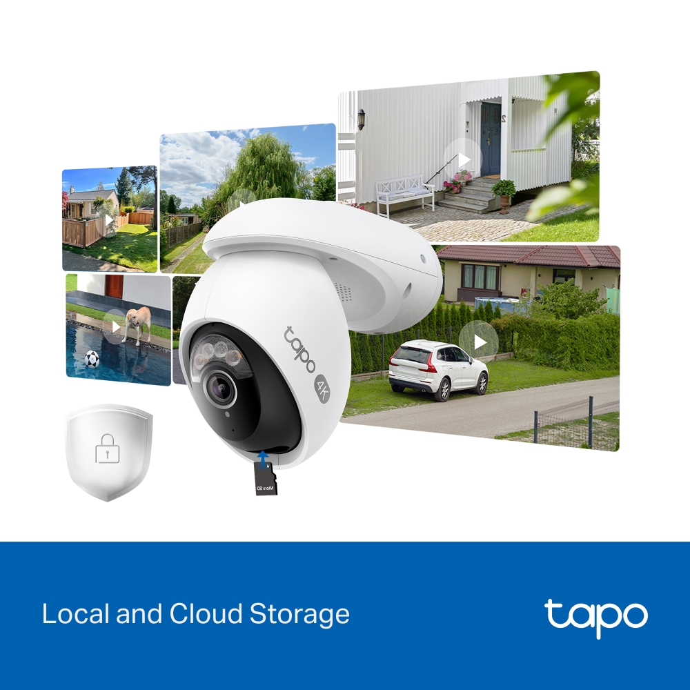 TP-LINK Pan/Tilt Security Wi-Fi Camera | Tapo C560WS | Dome | 8 MP | 4mm/F1.6 | H.264 | Micro SD, Max. 512 GB - Image 11