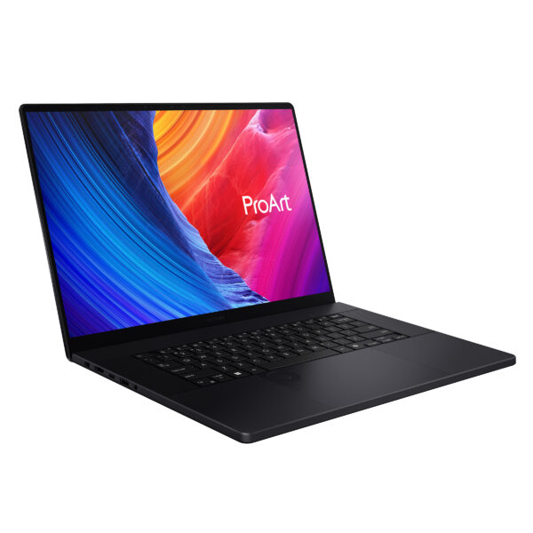 Asus H7606WP-RJ079X | Asus | ProArt P16 H7606WP-RJ079X | Nano Black | 16 " | OLED | Touchscreen | 3K | 2880 x 1800 pixels | 120 Hz | Glossy | AMD Ryzen AI 9 | HX370 | 64 GB | LPDDR5X | Solid-state drive capacity 2000 GB | NVIDIA GeForce RTX 5070 | GDDR7 | 8 GB | Windows 11 Pro | 802.11be | Keyboard language US international | Keyboard backlit | Warranty 24 month(s) | Battery warranty 12 month(s)