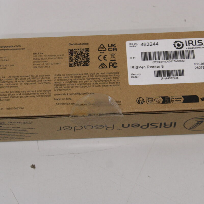 SALE OUT. IRIS IRISPen Reader 8 | Handheld | DEMO