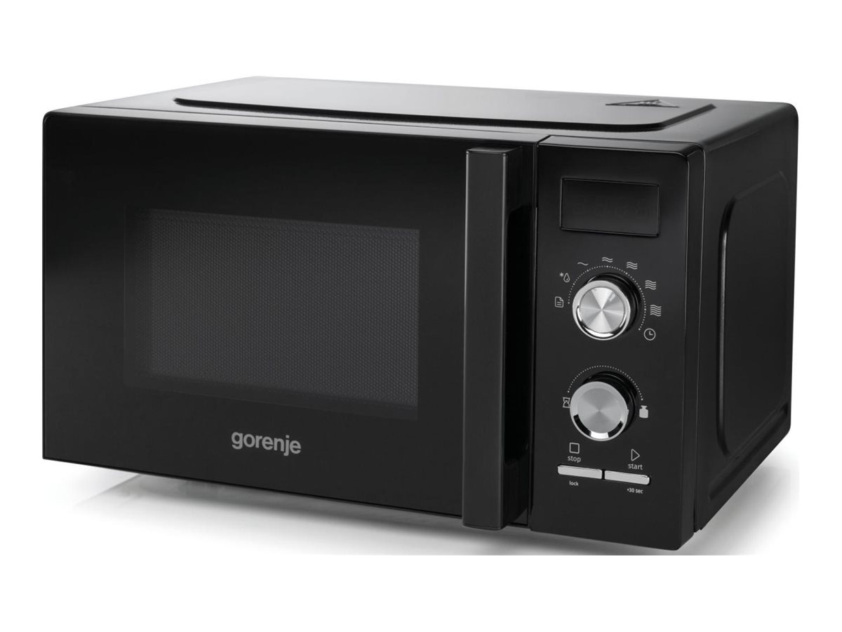 Gorenje | Microwave Oven | MO20A3BH | Free standing | 800 W | Convection | Black - Image 2