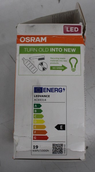 SALE OUT. Osram | Parathom Classic LED | E27 | 19 W | Warm White | DAMAGED PACKAGING