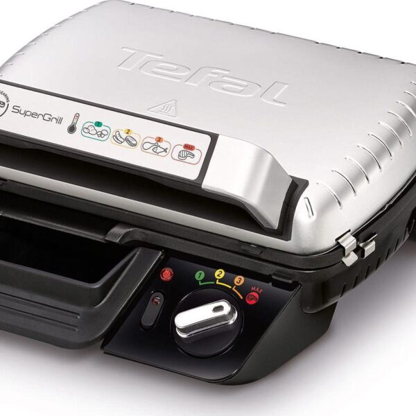 TEFAL | SuperGrill Standard | GC450B32 | Contact | 2000 W | Stainless steel