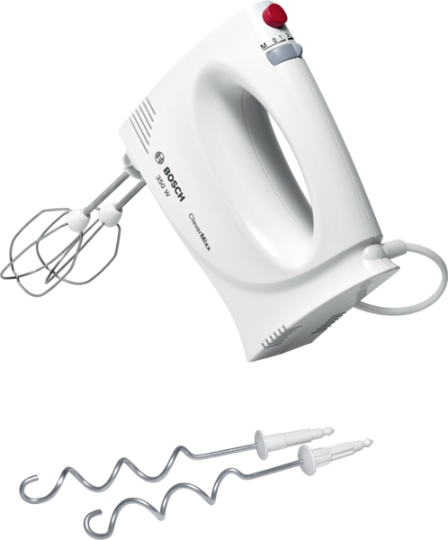 Bosch Hand Mixer MFQ3030 Hand Mixer 350 W Number of speeds 4 Stainless steel/Plastic Turbo mode White