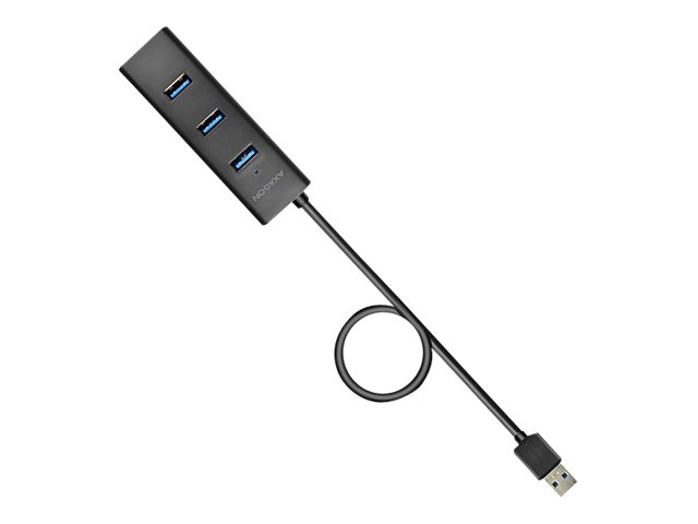 AXAGON HUE-S2BL USB3.0 CHARGING hub | AXAGON - Image 3