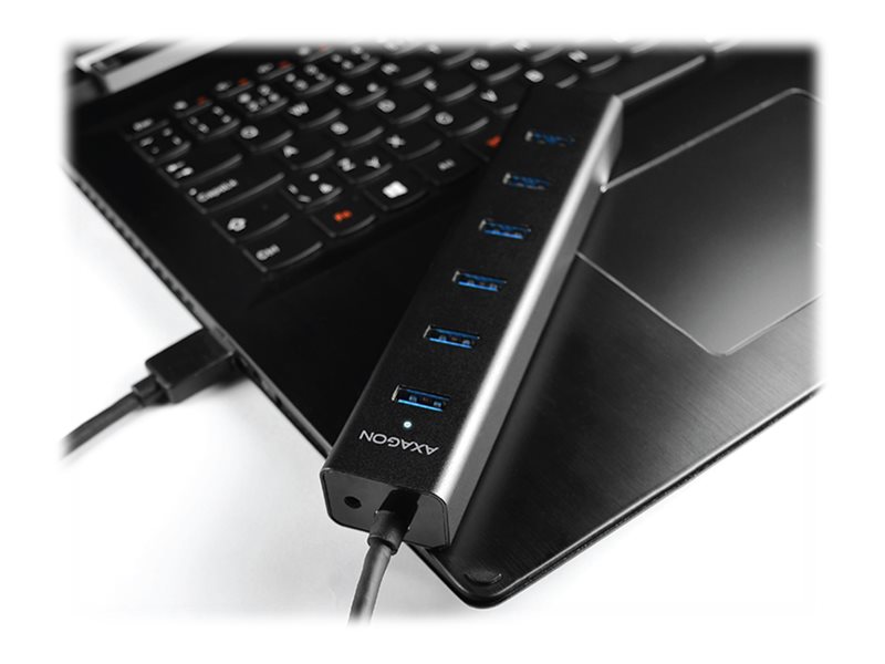 AXAGON HUE-SA7BP USB3.0 CHARGING hub | AXAGON - Image 13