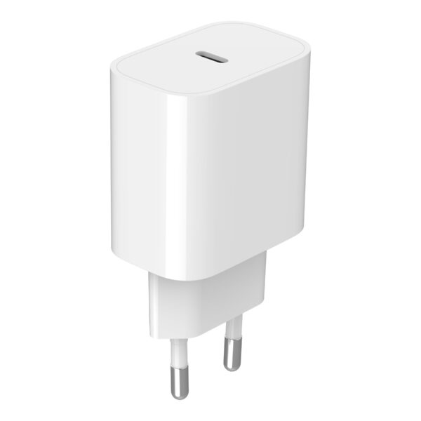 Gembird TA-UC-PD20-01-W USB Type-C 20 W USB fast charger, white | Gembird