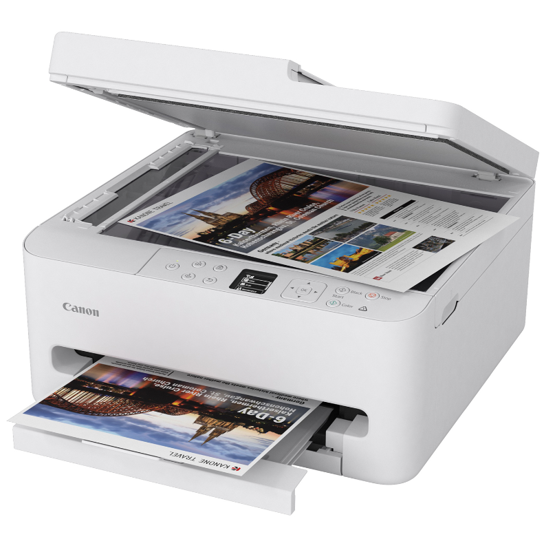 Canon Multifunctional printer | PIXMA TS7550i | Inkjet | Colour | A4 | Wi-Fi | White - Image 5