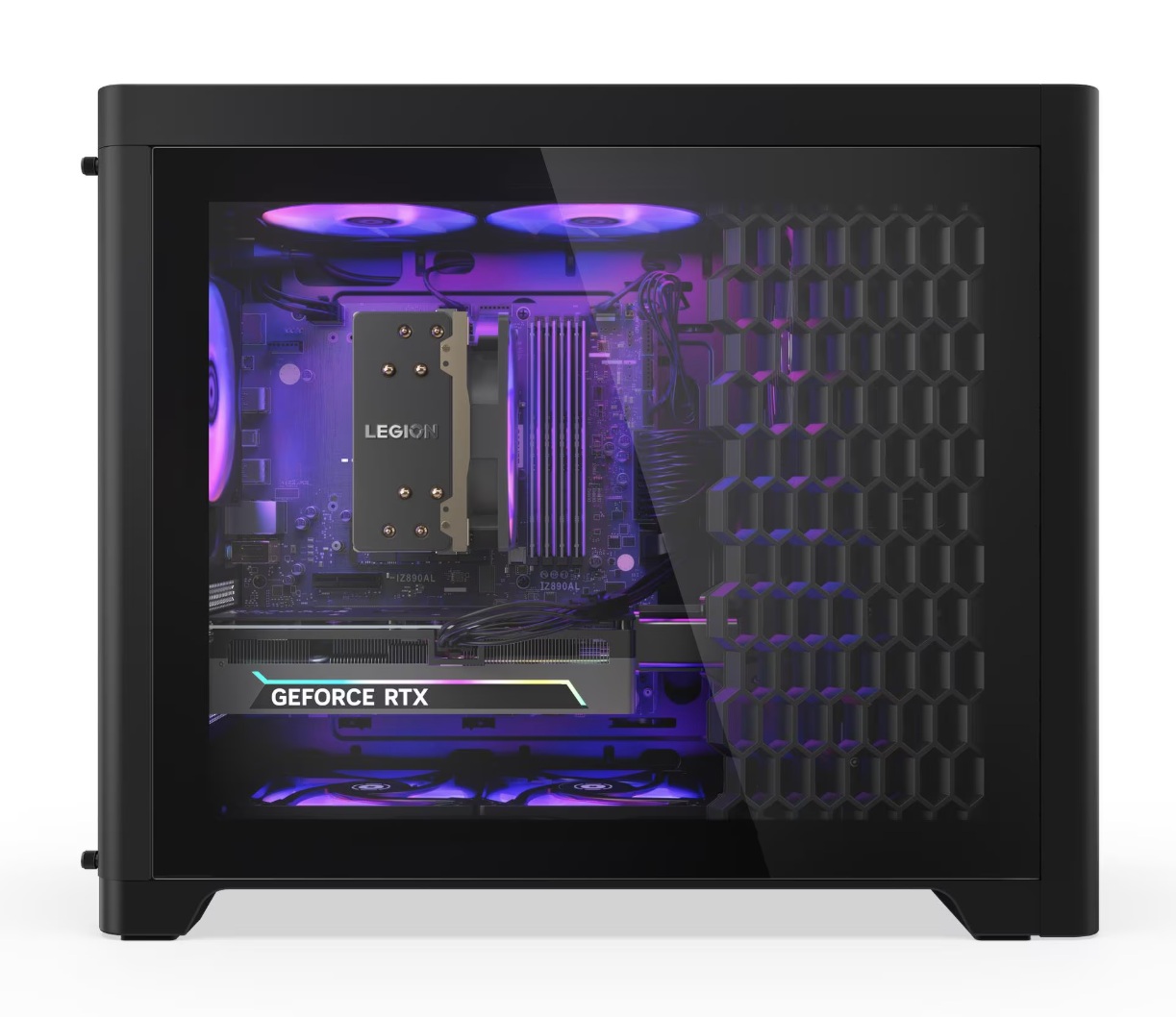 Lenovo Legion T5 30IAS10 Intel Core Ultra 5 225/32GB/1TB SSD/NVIDIA GeForce RTX 5060 8GB/WIN11 Home/Eclipse Black/2Y Warranty | Lenovo- Legion | T5 30IAS10 | Desktop | Tower | Intel Core Ultra 5 | 225 | 32GB GB | UDIMM DDR5 | 1000 GB | NVIDIA GeForce RTX 5060 | No keyboard | Windows 11 Home - Image 3