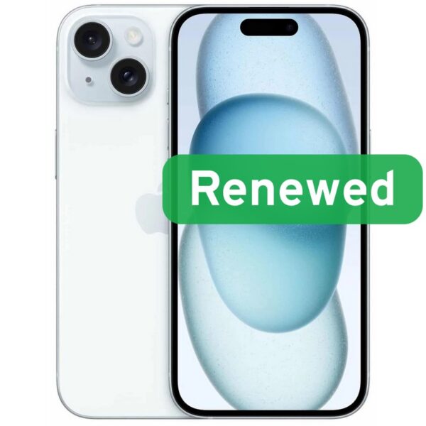 Apple Renew Grade A++ | Apple iPhone 15 | Blue | 6.1 " | Super Retina XDR OLED | 128 GB | 5G | iOS