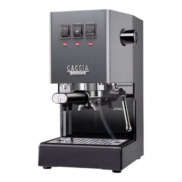 Gaggia | Coffee Maker | RI9481/16 Classic E24 | Pump pressure 15 bar | Built-in milk frother | Semi-automatic | Industrial Grey