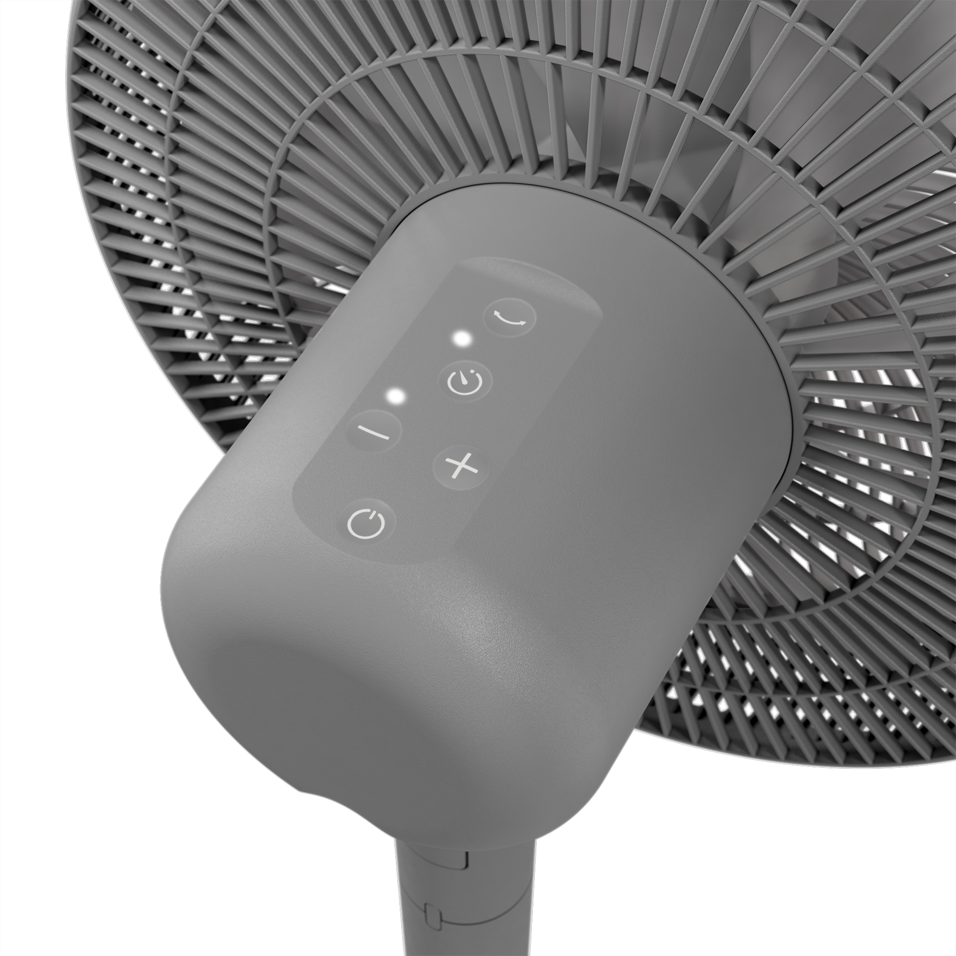 Duux Fan | Whisper Essence | Stand Fan | Authentic Gray | Diameter 33 cm | Number of speeds 7 | Oscillation | 3-16 W - Image 6