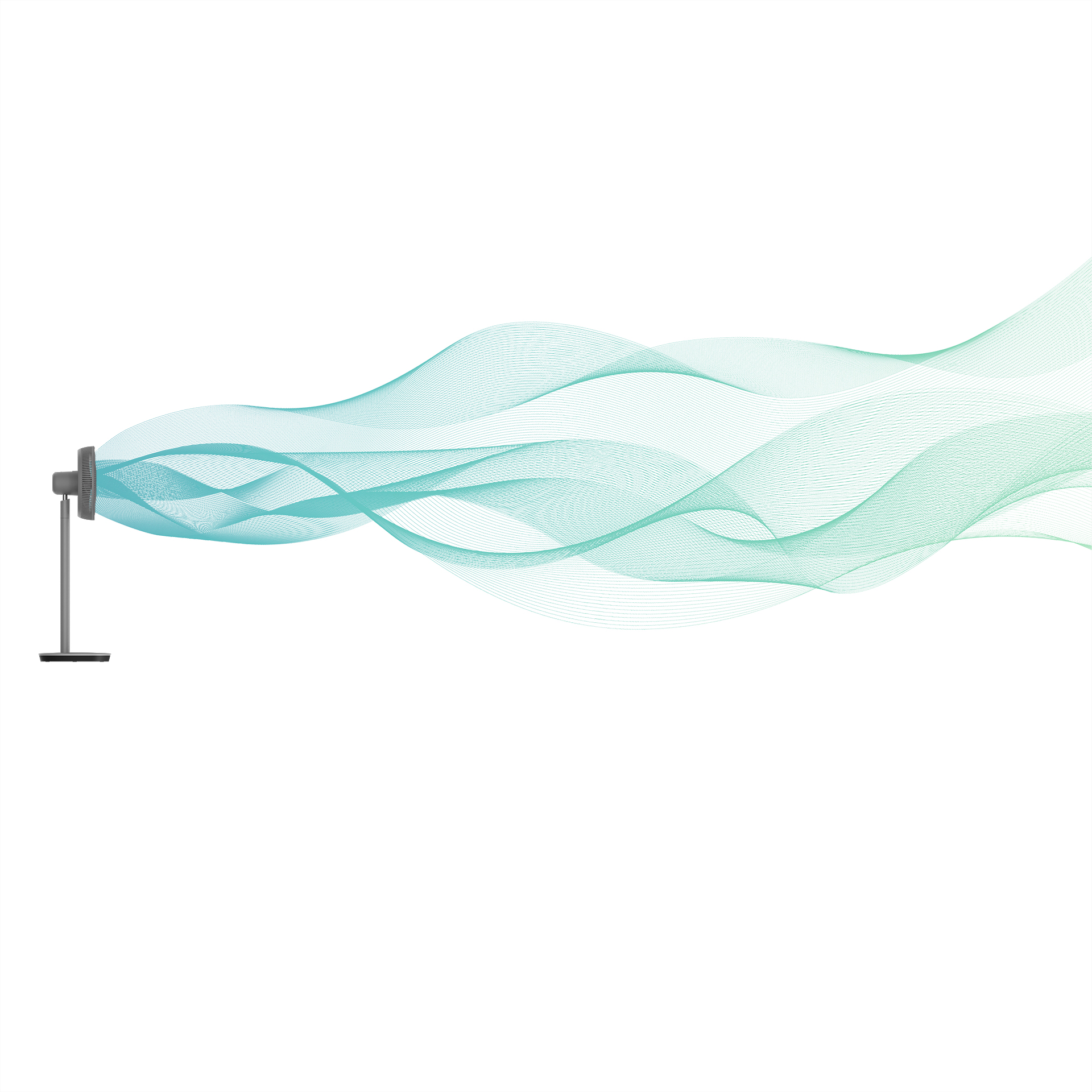 Duux Fan | Whisper Essence | Stand Fan | Authentic Gray | Diameter 33 cm | Number of speeds 7 | Oscillation | 3-16 W - Image 9