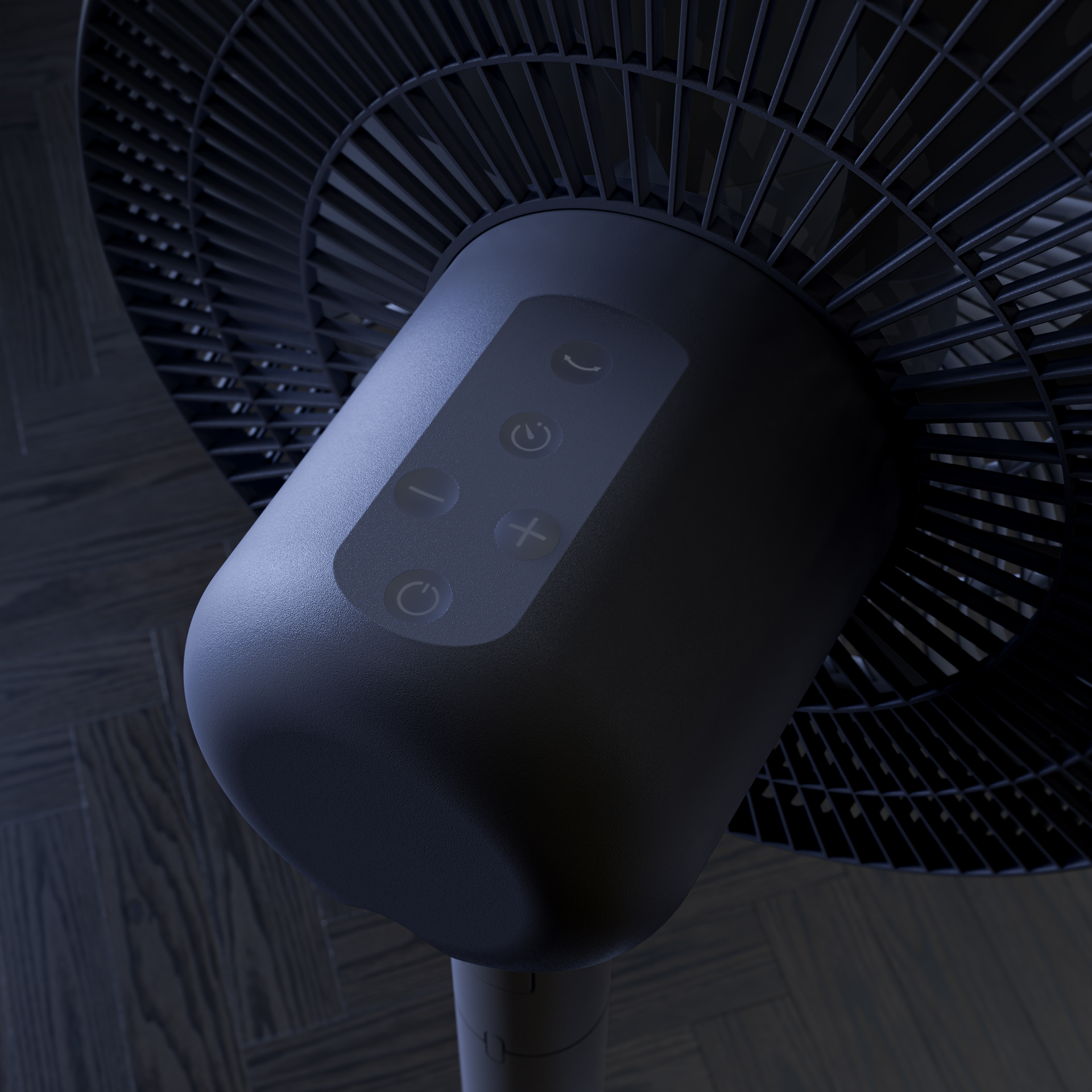 Duux Fan | Whisper Essence | Stand Fan | Authentic Gray | Diameter 33 cm | Number of speeds 7 | Oscillation | 3-16 W - Image 15