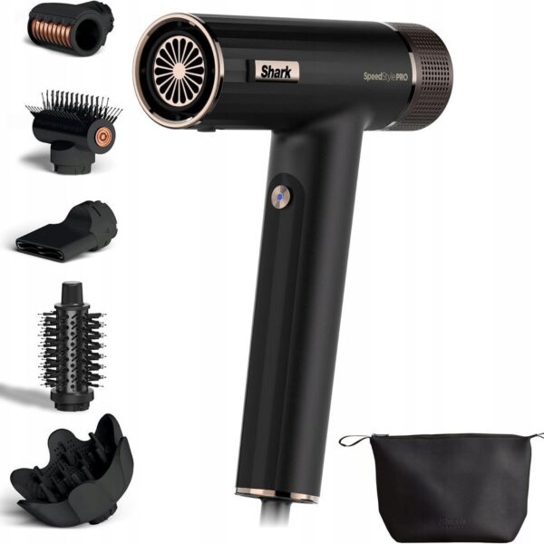 Shark HD752EU SpeedStyle Pro 5in1 Hairdryer Black