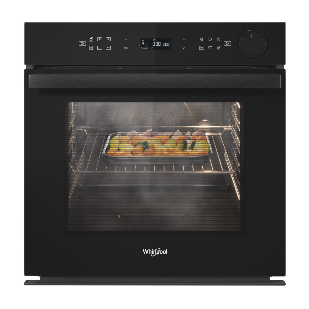 Whirlpool Oven | AKZ9S 8270 FB | 73 L | Electric | Hydrolytic/Pyrolysis | Electronic | Steam function | Convection | Height 59.5 cm | Width 59.5 cm | Black - Image 3