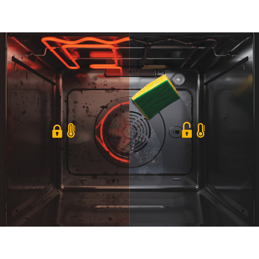 Whirlpool Oven | AKZ9S 8270 FB | 73 L | Electric | Hydrolytic/Pyrolysis | Electronic | Steam function | Convection | Height 59.5 cm | Width 59.5 cm | Black - Image 10