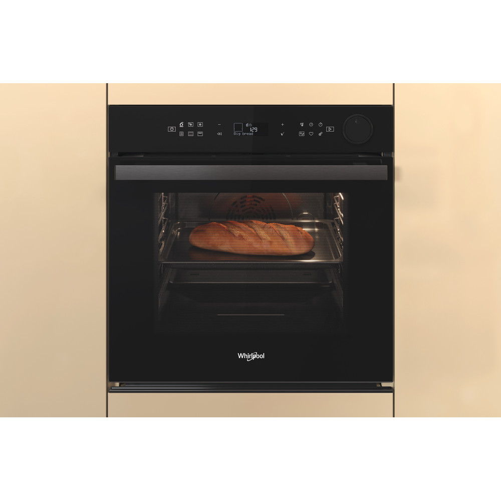 Whirlpool Oven | AKZ9S 8270 FB | 73 L | Electric | Hydrolytic/Pyrolysis | Electronic | Steam function | Convection | Height 59.5 cm | Width 59.5 cm | Black - Image 14