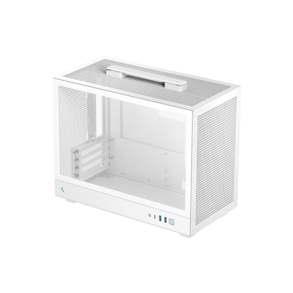 Deepcool Case | CH160 PLUS WH | White | Micro ATX