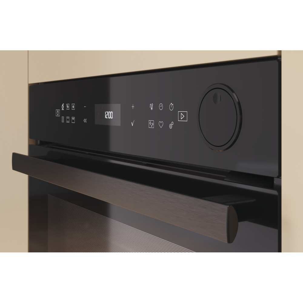 Whirlpool Oven | AKZ9S 8220 FB | 73 L | Electric | Hydrolytic | Electronic | Steam function | Convection | Height 59.5 cm | Width 59.5 cm | Black - Image 4