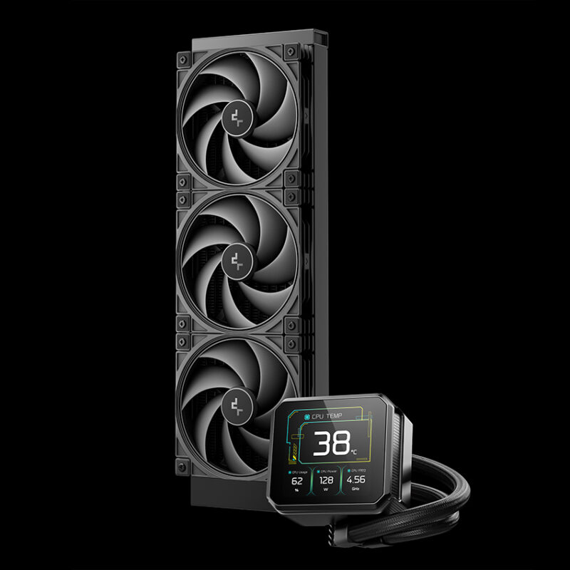 REFRIGERACION LIQUIDA CPU DEEPCOOL SPARTACUS 360 NEGRA - miniatura 2