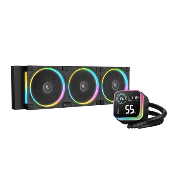 Deepcool Liquid Cooler | LQ360 ULTRA ARGB | Black | Intel, AMD