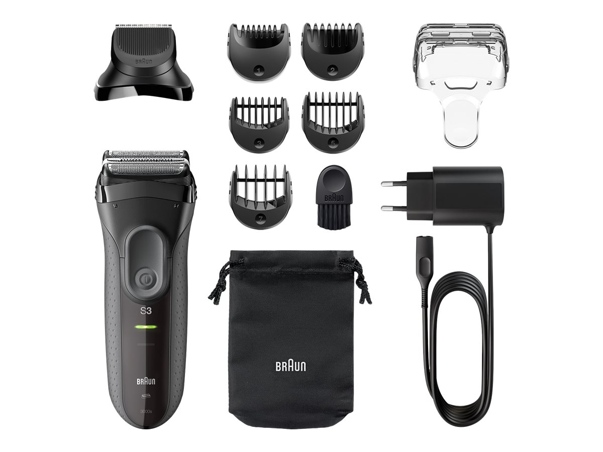 Braun Shave&Style Shaver | 3000BT Series 3 | Operating time (max) 45 min | NiMH | Black - Image 6