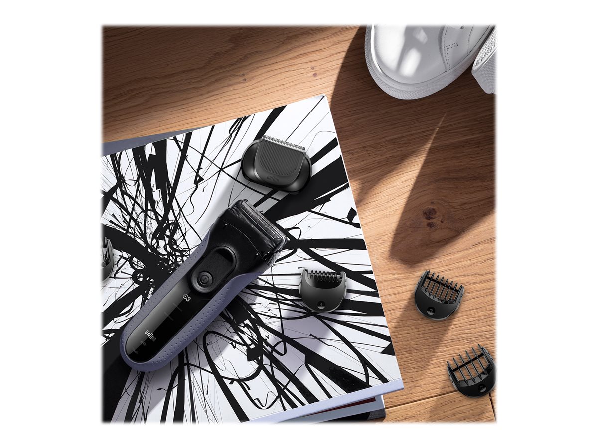 Braun Shave&Style Shaver | 3000BT Series 3 | Operating time (max) 45 min | NiMH | Black - Image 8