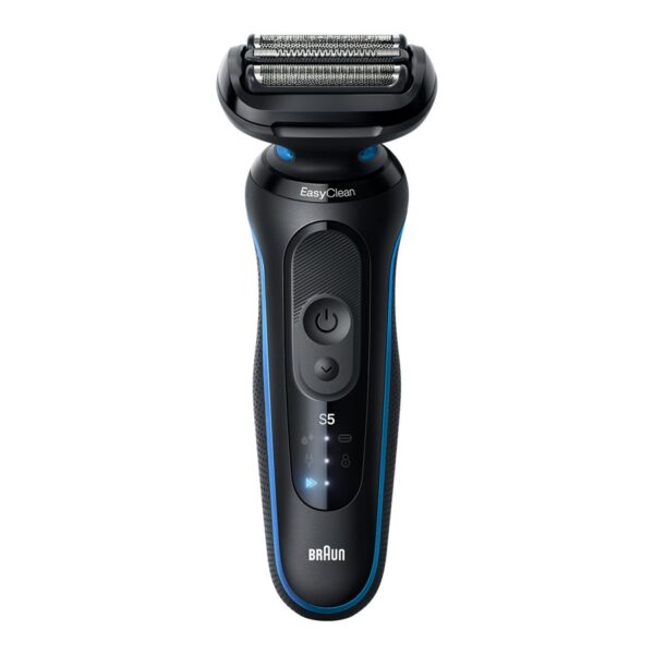Braun Electric Shaver | Series 5 52-B1000s | Operating time (max) 50 min | Wet & Dry | Lithium Ion | Black/Blue