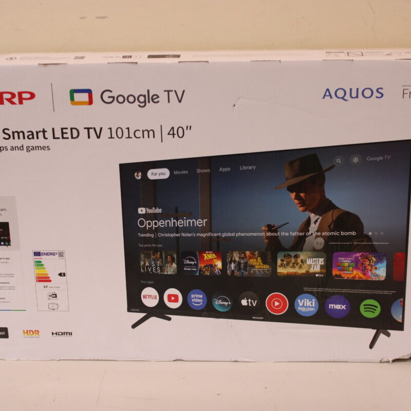 SALE OUT. Sharp 40HF2265E 40" (101cm) Full HD Google TV | SALE OUT. Sharp 40HF2265E | 40 | Smart TV | Google TV | DAMAGED PACKAGING - Image 4