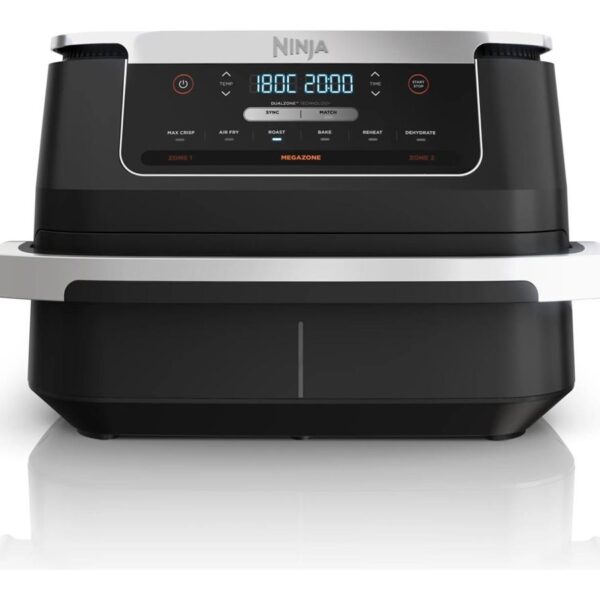 NINJA 6-in-1 Air Fryer | Foodi FLEX | Power 2470 W | Capacity 6.6 L | Black