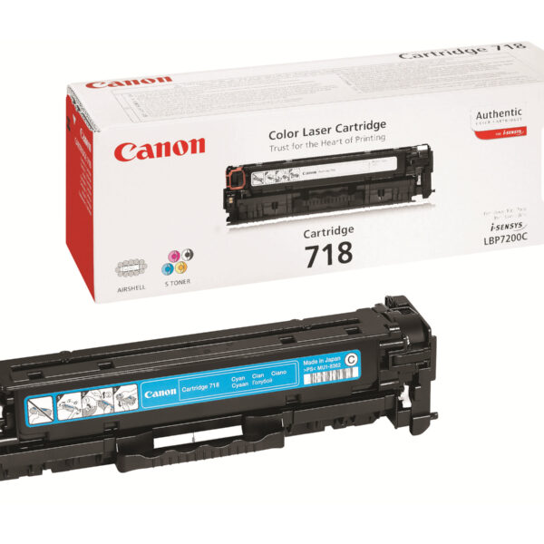 Canon 718 C | Toner Cartridge | Cyan