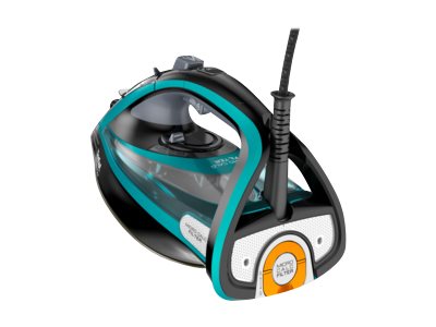 TEFAL | Ultimate Pure FV9844E0 | Steam Iron | 3200 W | Water tank capacity 350 ml | Continuous steam 60 g/min | Steam boost performance 250 g/min | Blue/Black - Image 8