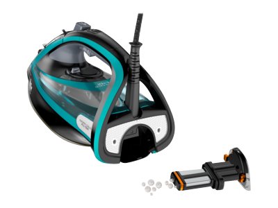 TEFAL | Ultimate Pure FV9844E0 | Steam Iron | 3200 W | Water tank capacity 350 ml | Continuous steam 60 g/min | Steam boost performance 250 g/min | Blue/Black - Image 10