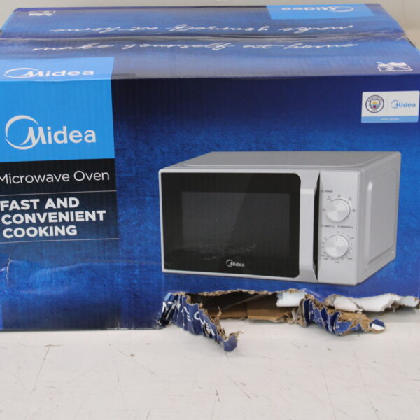 SALE OUT. Midea MM20CF2ESL Microwave oven | Midea Microwave oven | MM20CF2ESL | Free standing | 20 L | 700 W | Black | DAMAGEED PACKAGING, SCRATCHED ON BACK