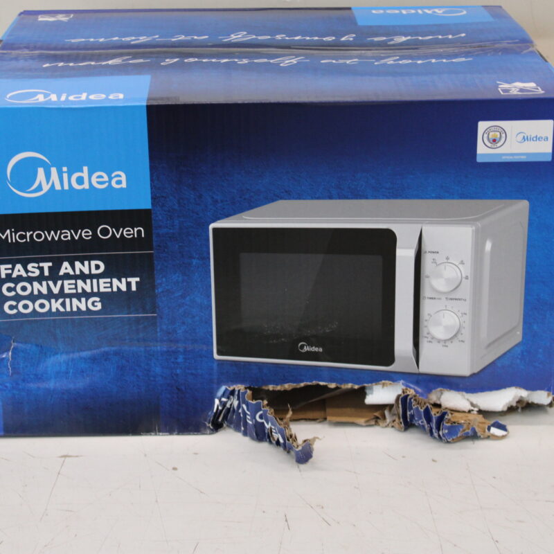 SALE OUT. Midea MM20CF2ESL Microwave oven | Midea Microwave oven | MM20CF2ESL | Free standing | 20 L | 700 W | Black | DAMAGEED PACKAGING, SCRATCHED ON BACK
