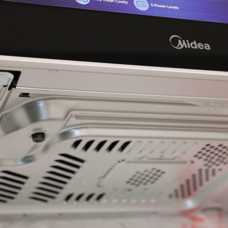 SALE OUT. Midea MM20CF2ESL Microwave oven | Midea Microwave oven | MM20CF2ESL | Free standing | 20 L | 700 W | Black | DAMAGEED PACKAGING, SCRATCHED ON BACK - Image 4