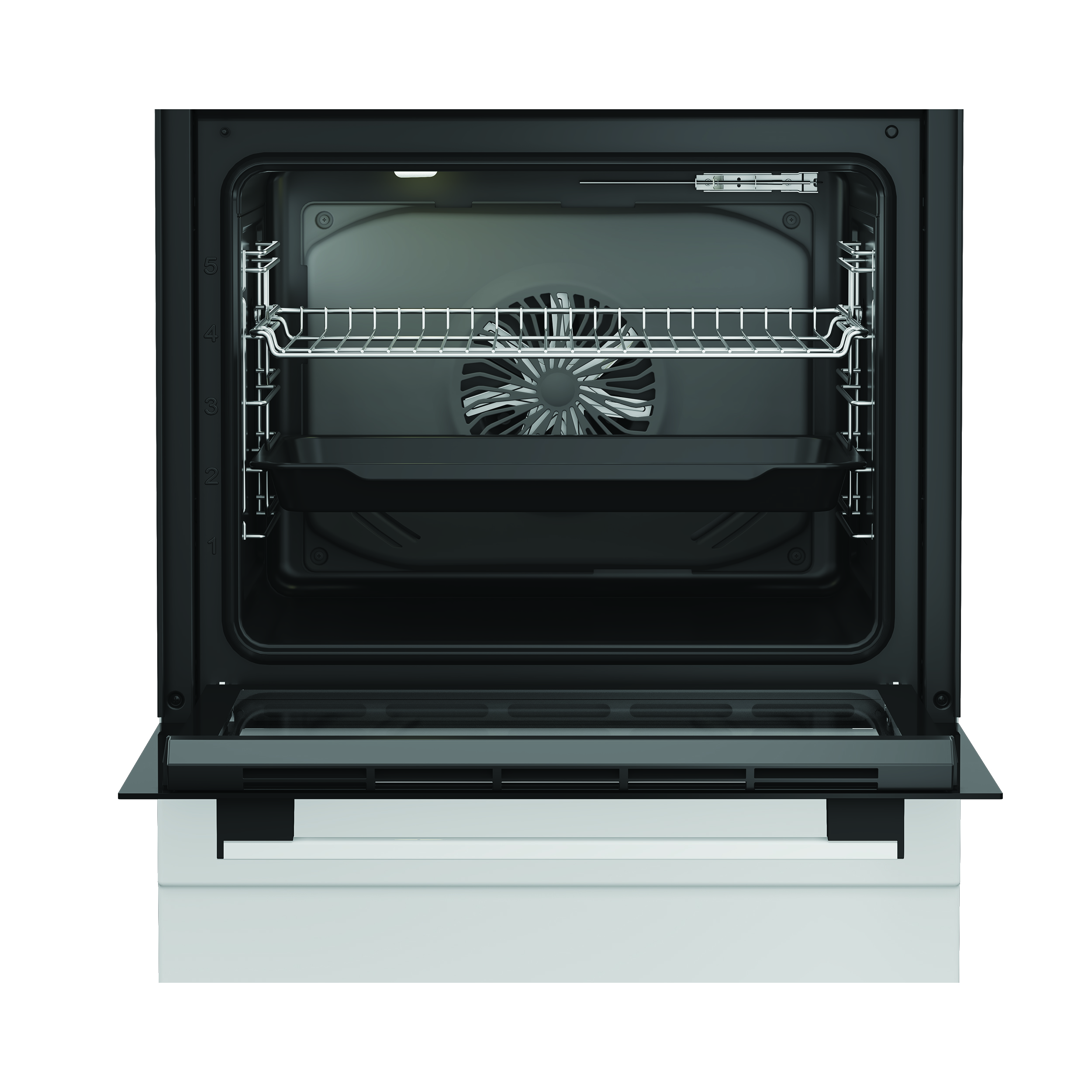 INDESIT Cooker | I6G5KCW | Hob type Gas | Oven type Electric | White | Width 60 cm | Depth 60 cm | Grilling | Energy efficiency class A | 72 L - Image 3