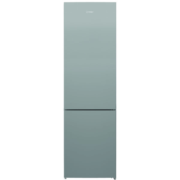 INDESIT Refrigerator | INKS 1401 S4E1 | Energy efficiency class E | Free standing | Combi | Height 202.5 cm | Fridge net capacity 266 L | Freezer net capacity 120 L | 38 dB | Silver