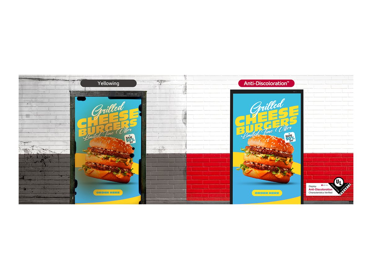 LG Outdoor Display | 55XE3P-B | 55 " | Landscape/Portrait | 24/7 | webOS | Wi-Fi | 3500 cd/m² | 9 ms | 178 ° | 178 ° - Image 18