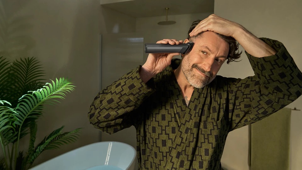 Philips All-in-One Hair Trimmer | MG7961/15 7000 Series | Cordless | Wet & Dry | Number of length steps 26 | Grey - Image 5